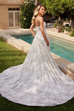 Strapless Wedding Ball Gown - Farnelli