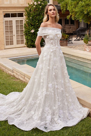 Strapless Wedding Ball Gown - Farnelli