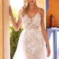 Lace Wedding Gown With Overskirt - Farnelli