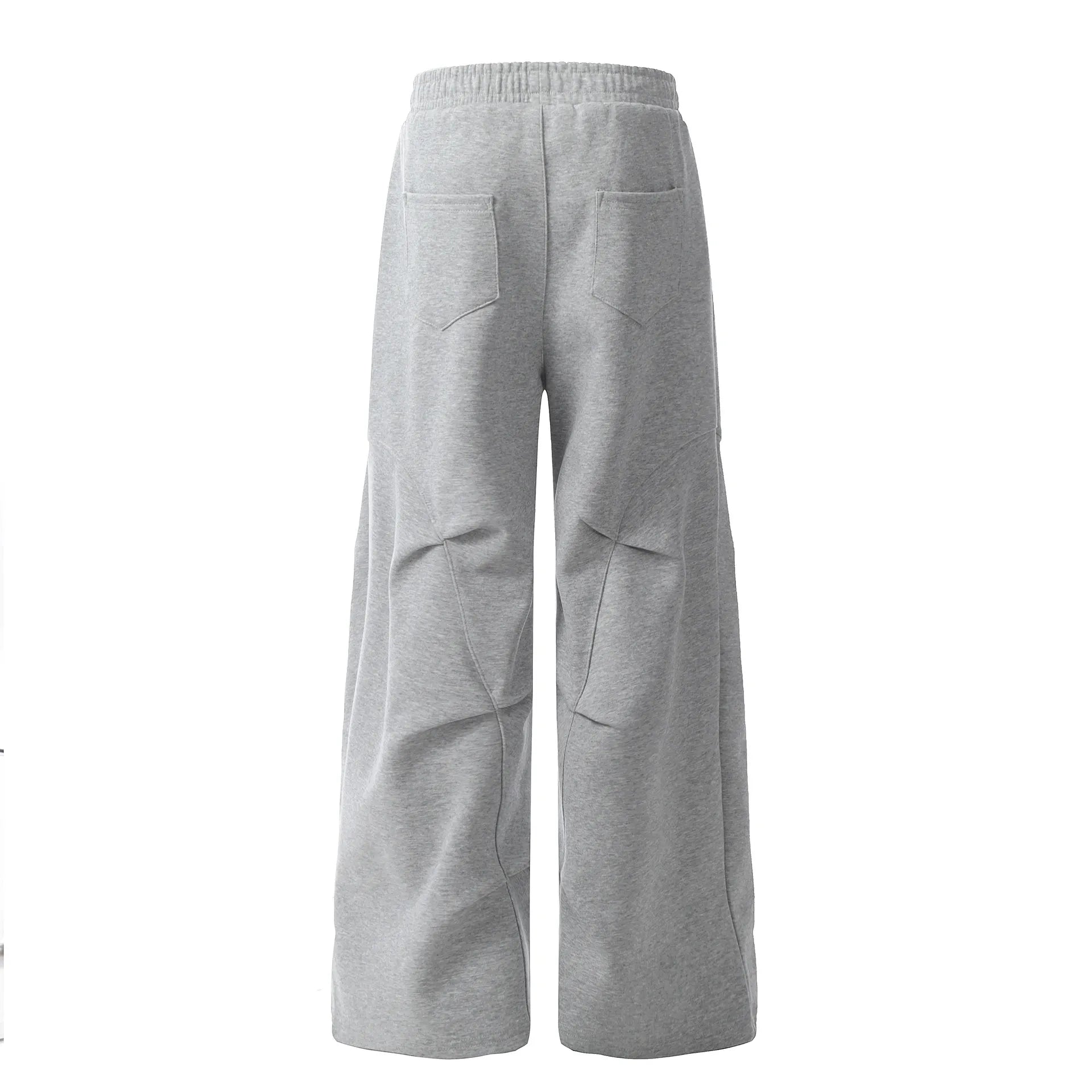 Men's Elastic Waist Wide Leg Sweatpants - Farnelli