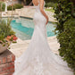 Lace Mermaid Wedding Dress - Farnelli