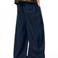 Men's Washed Wide Leg Jeans - Farnelli