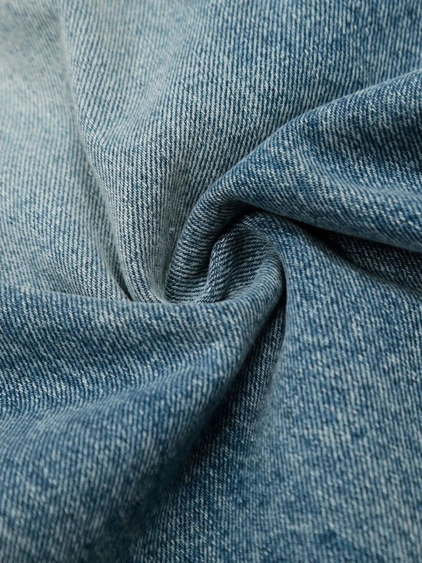 Men's Wide-Leg Vintage Wash Jeans - Farnelli