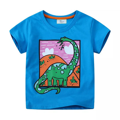 Children's Dinosaur Short Sleeve T-Shirt - Farnelli