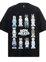 Men's Graphic Round Neck Short Sleeve T-Shirt - Farnelli