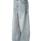 Men's Washed Relaxed Fit Baggy Jeans - Farnelli