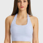 Millennia Breathable Halter Neck Sports Bra - Farnelli