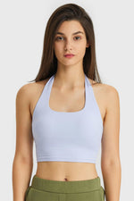 Millennia Breathable Halter Neck Sports Bra - Farnelli