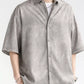Men's Plus Size Casual Tie-dye Short Sleeve Shirt - Farnelli