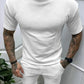 Men's Full Size Round Neck Tee and Shorts Set Plus Size - Farnelli