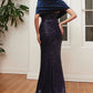 Strapless Sequin Dress With Removable Jacket - Farnelli