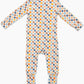 Multi Checkered Bamboo Toddler Pajamas – Romper
