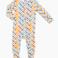 Multi Checkered Bamboo Toddler Pajamas – Romper