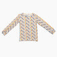 Multi Checkered Bamboo Pajamas for Kids – Two Piece Set