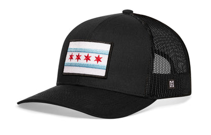 Chicago Trucker Hat  |  City Flag Snapback