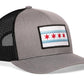 Chicago Trucker Hat  |  City Flag Snapback
