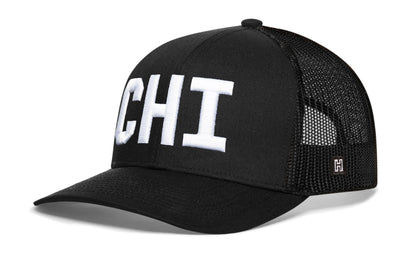Chicago Trucker Hat  |  Block Snapback