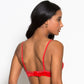 Gossard Glossies Chilli Red Sheer Molded Bra