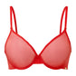 Gossard Glossies Chilli Red Sheer Molded Bra