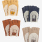CL4522 (navy) - Women’s Italian shearling fingerless gloves