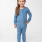 Blue Bamboo Toddler Pajamas – Romper