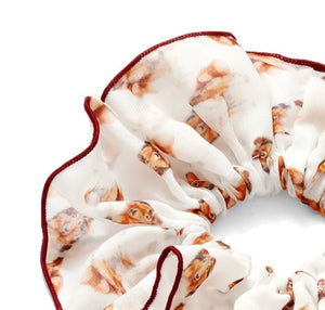 Collie Chiffon Scrunchie (Outlined) | Texas A&M Hair Scrunchie
