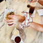Collie Chiffon Scrunchie (Outlined) | Texas A&M Hair Scrunchie
