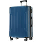 HouseOfZazla blue hardshell 6-piece luggage set with matching suitcases and travel bags