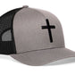 Cross Trucker Hat  |  Christian Snapback
