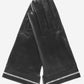 CS4461 (black) - Women's Italian Silk Lined Leather Gloves  with Swarovski Crystal Trim