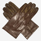 CU1001 (brown) - Men's Italian Unlined Leather Gloves