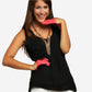 CU4303 (coral) - Women's Short Italian Leather Gloves