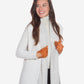 CU4629 (cognac) - Women's Unlined Italian Fashion Leather Gloves With Short Wrist