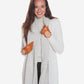 CU4629 (cognac) - Women's Unlined Italian Fashion Leather Gloves With Short Wrist
