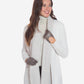 CU4629 (taupe) - Women's Unlined Italian Fashion Leather Gloves With Short Wrist