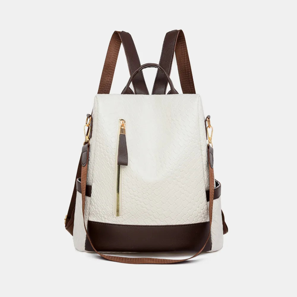 PU Leather Backpack Bag - Farnelli