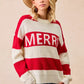 BiBi Christmas Merry Lettering Sweater - Farnelli