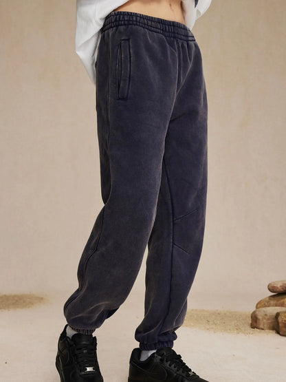 Men's Casual Elastic Waist Cotton Sweatpants - Farnelli