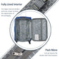 HouseOfZazla expandable softside luggage 3-piece set with spinner wheels in multiple colors