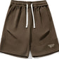 Men's Plus Size Drawstring Shorts with Pockets - Farnelli