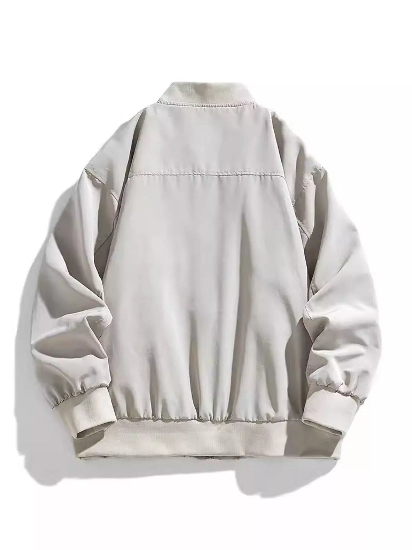 Men's Plus Size Casual Lightweight Bomber Jacket - Farnelli