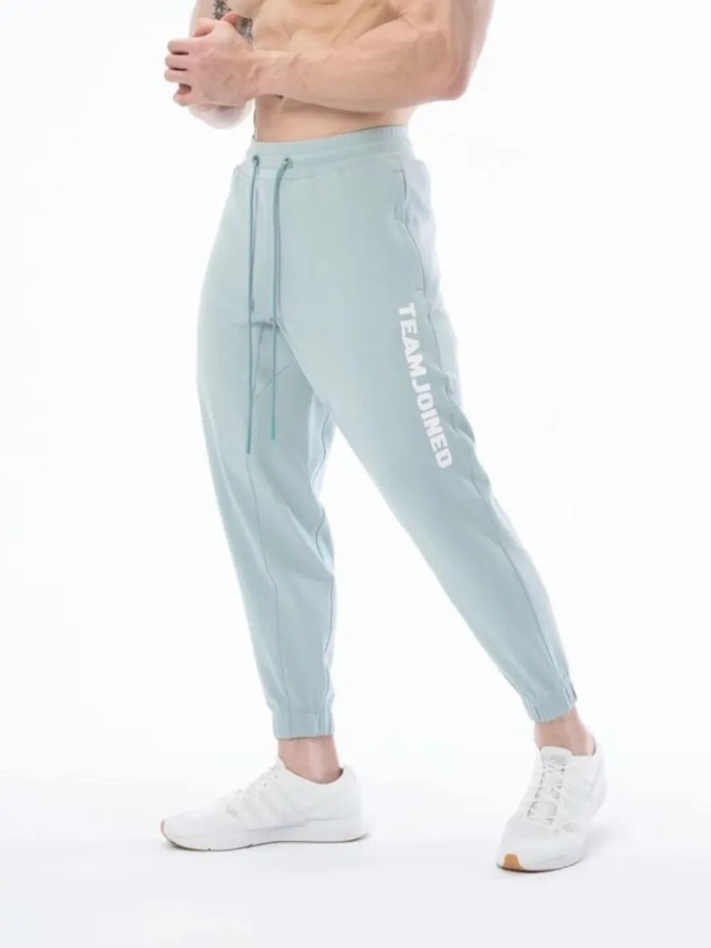 Men's Plus Size Drawstring Active Joggers - Farnelli