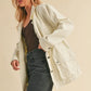 Aemi + Co Seam Detail Button Up Jacket with Pockets - Farnelli