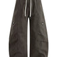 Men's Plus Size Wide-Leg Cargo Pants - Farnelli