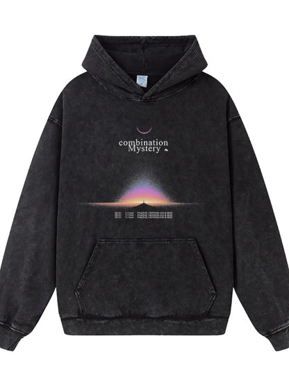Men's Graphic Dropped Shoulder Hoodie - Farnelli