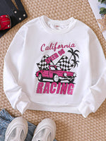 Children's Graphic Crew Neck Sweatshirt - Farnelli