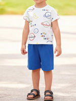 Children's Printed Tee & Shorts Set - Farnelli