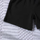 Children's Color Block Short Sleeve Top and Shorts Set - Farnelli