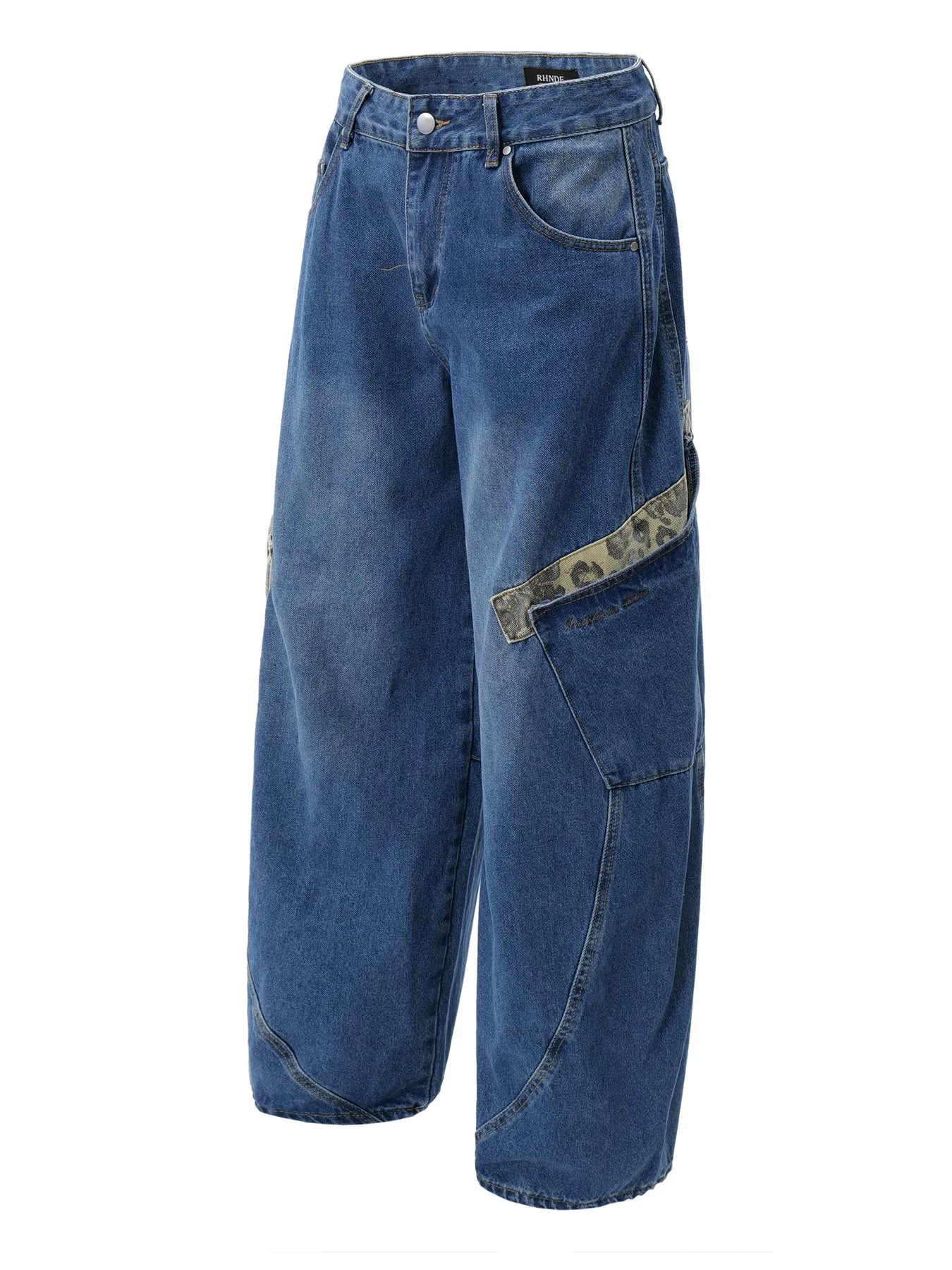 Men's Oversized Cargo Jeans - Farnelli