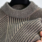 Men's Ribbed Knit Long Sleeve Sweater - Farnelli